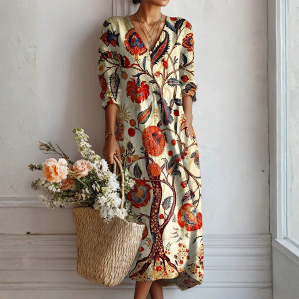Kendra | Floral Boho Dress