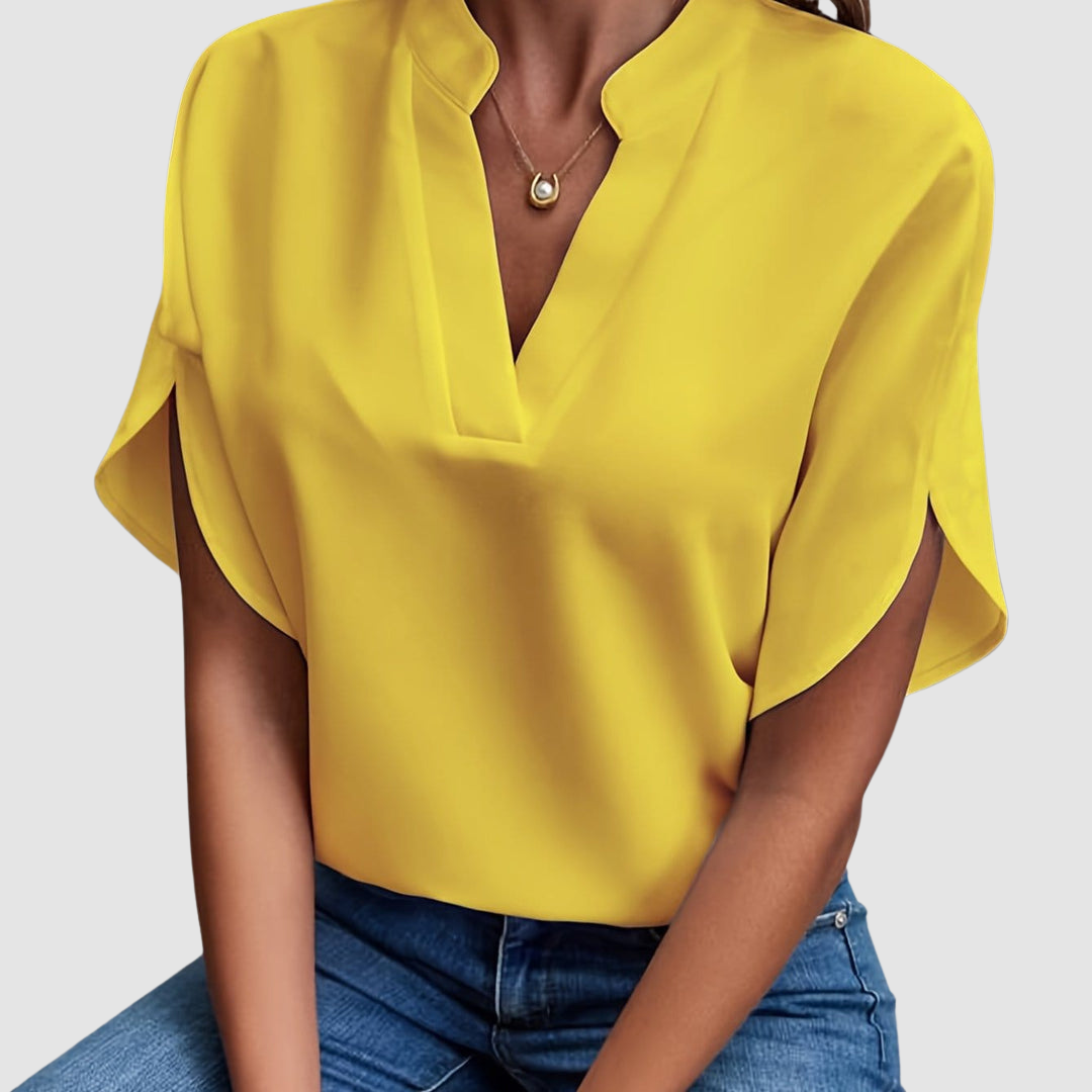Elain™ Draped Blouse