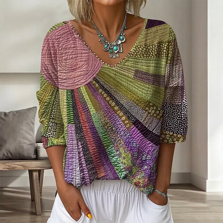 Elisabeth™ Relaxed Vintage Floral Top
