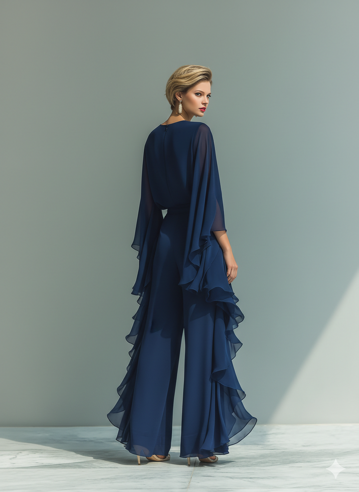 Marina™ Ruffle Wide-Leg Trousers