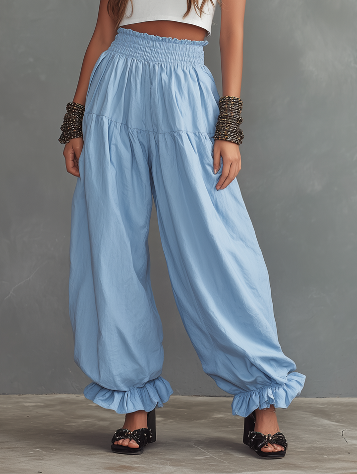 Celeste™ Ruffled Balloon Trousers