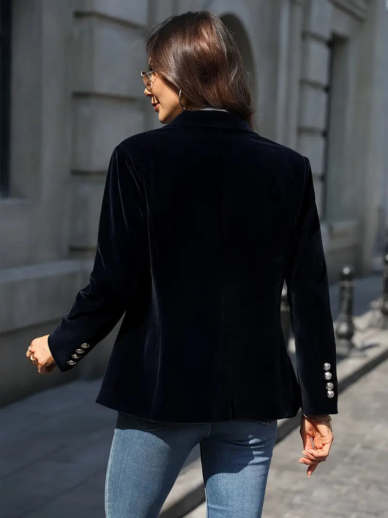 Hayden Julissa | Elegant Velvet Jacket