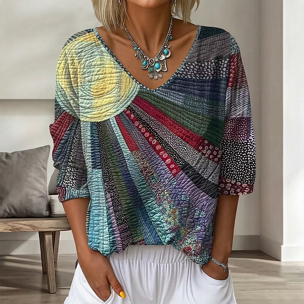 Elisabeth™ Relaxed Vintage Floral Top