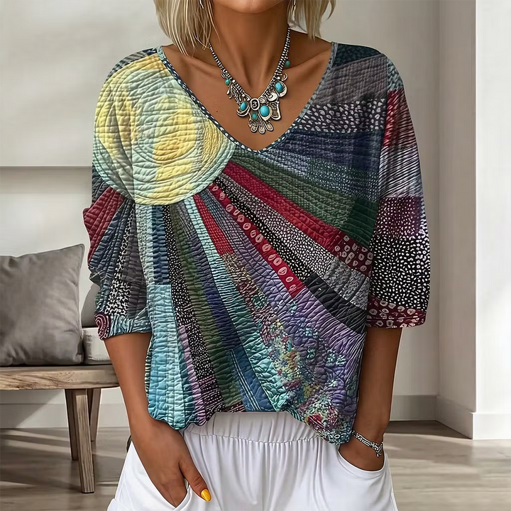 Elisabeth™ Relaxed Vintage Floral Top