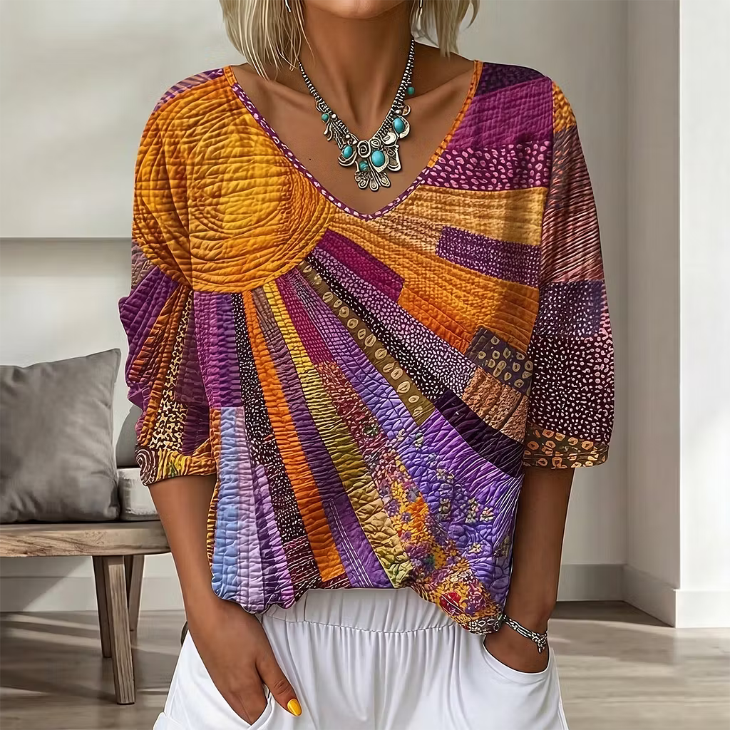 Elisabeth™ Relaxed Vintage Floral Top