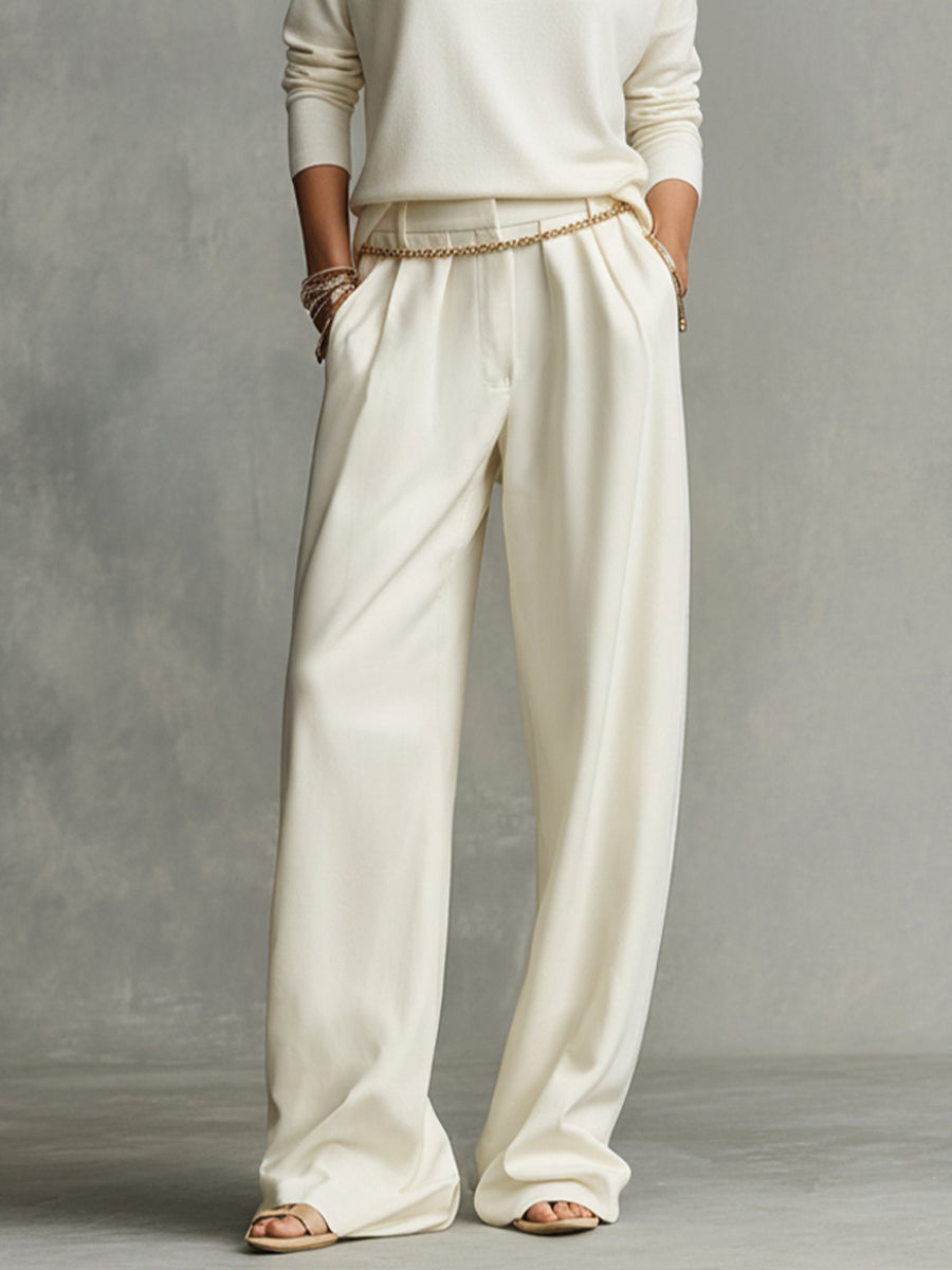 Amélie™ Tailored Wide-Leg Trousers