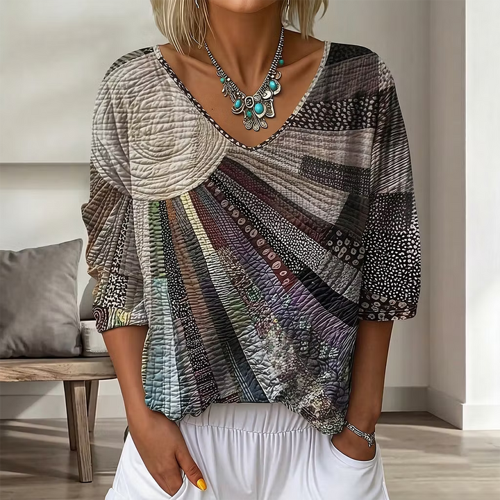 Elisabeth™ Relaxed Vintage Floral Top