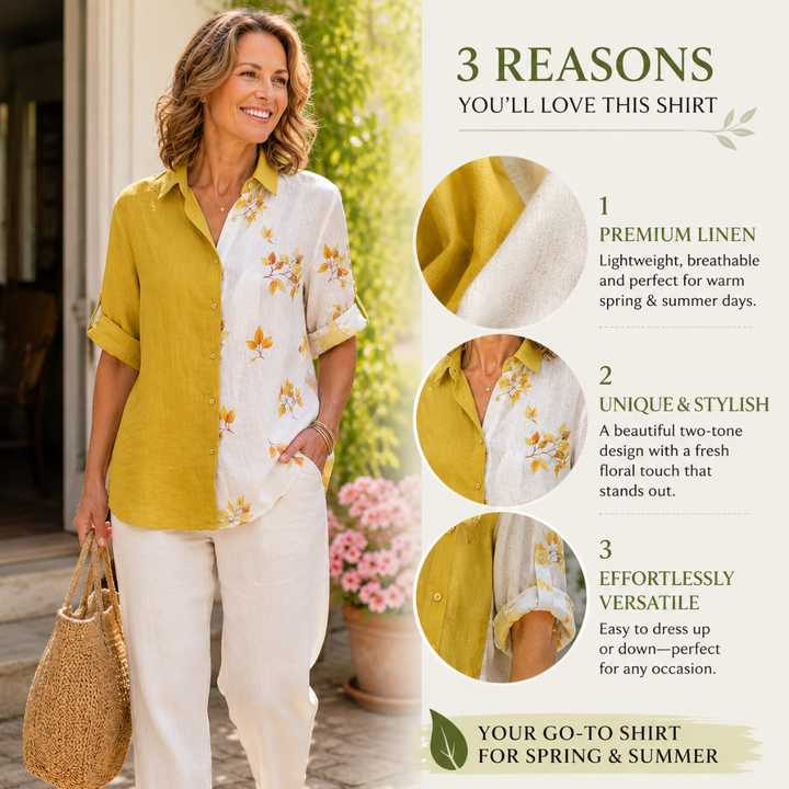 Aurelia™ Airy Linen Blouse