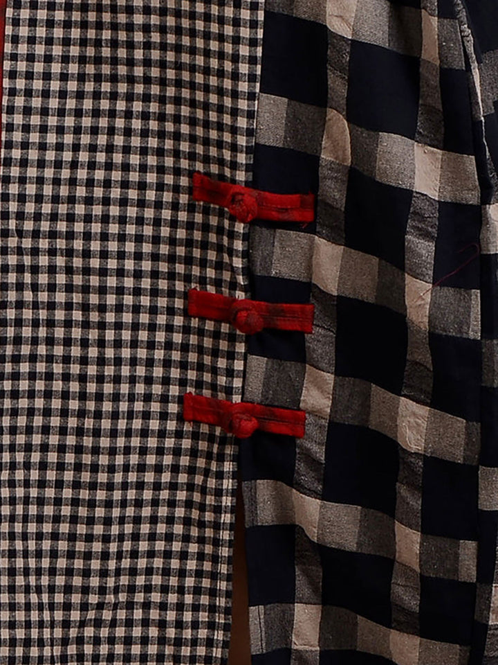 Vivienne™ Plaid Cotton-Linen Dress