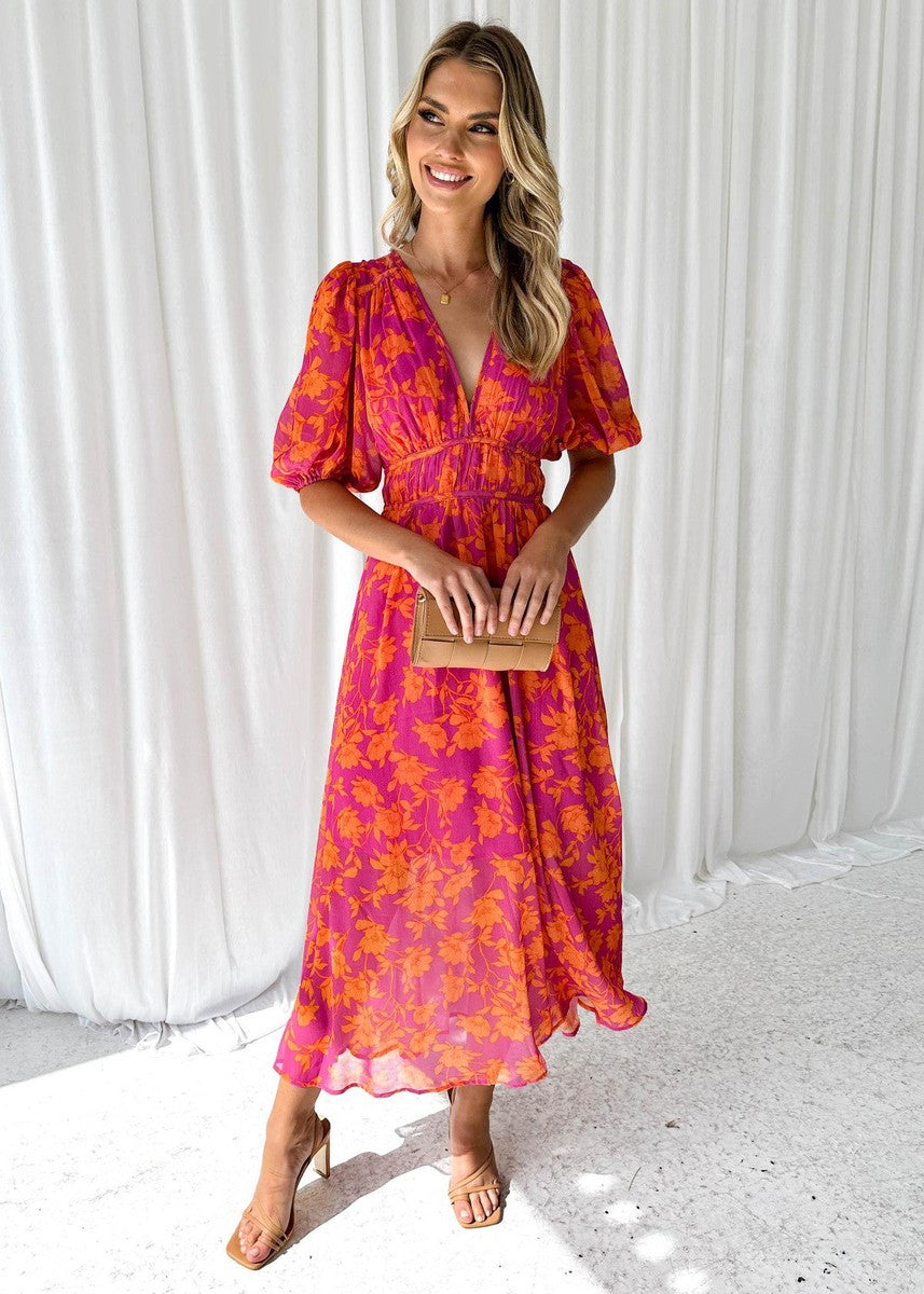 Ossie™ Floral Midi Dress
