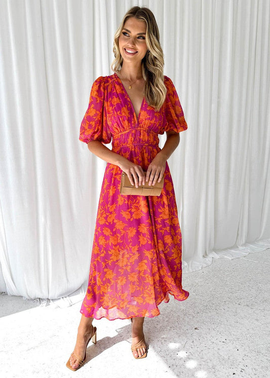 Ossie™ Floral Midi Dress