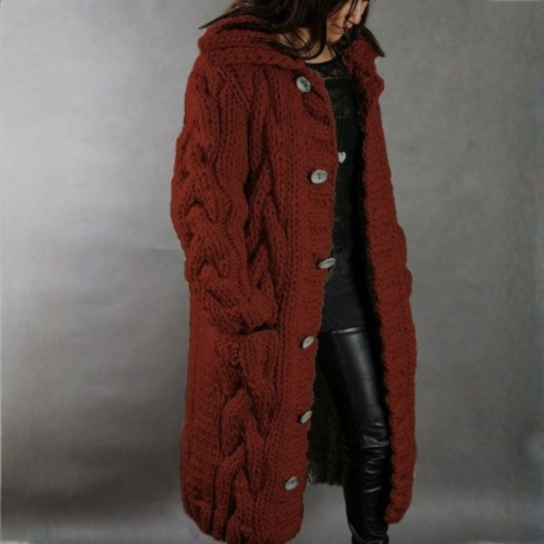 Karlene™ Elegant Knitted Coat