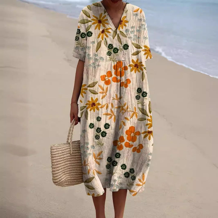 Anastasia™ Colorful Floral Summer Dress