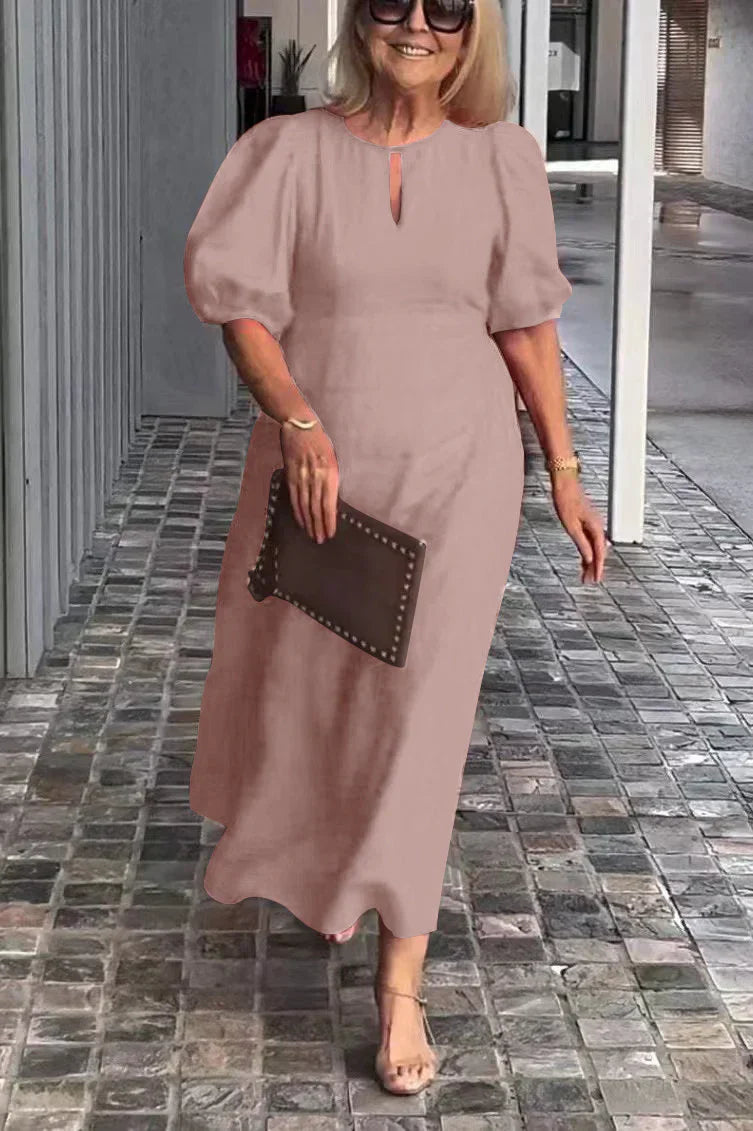 Amelie™ Timeless Puff Sleeve Dress