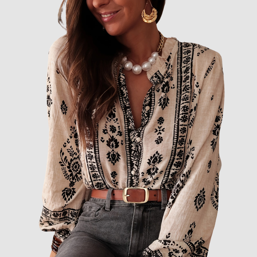 Jessica™ Chic breathable Boho blouse