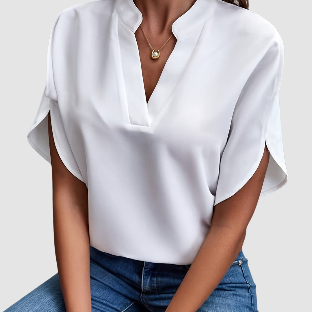 Elain™ Draped Blouse