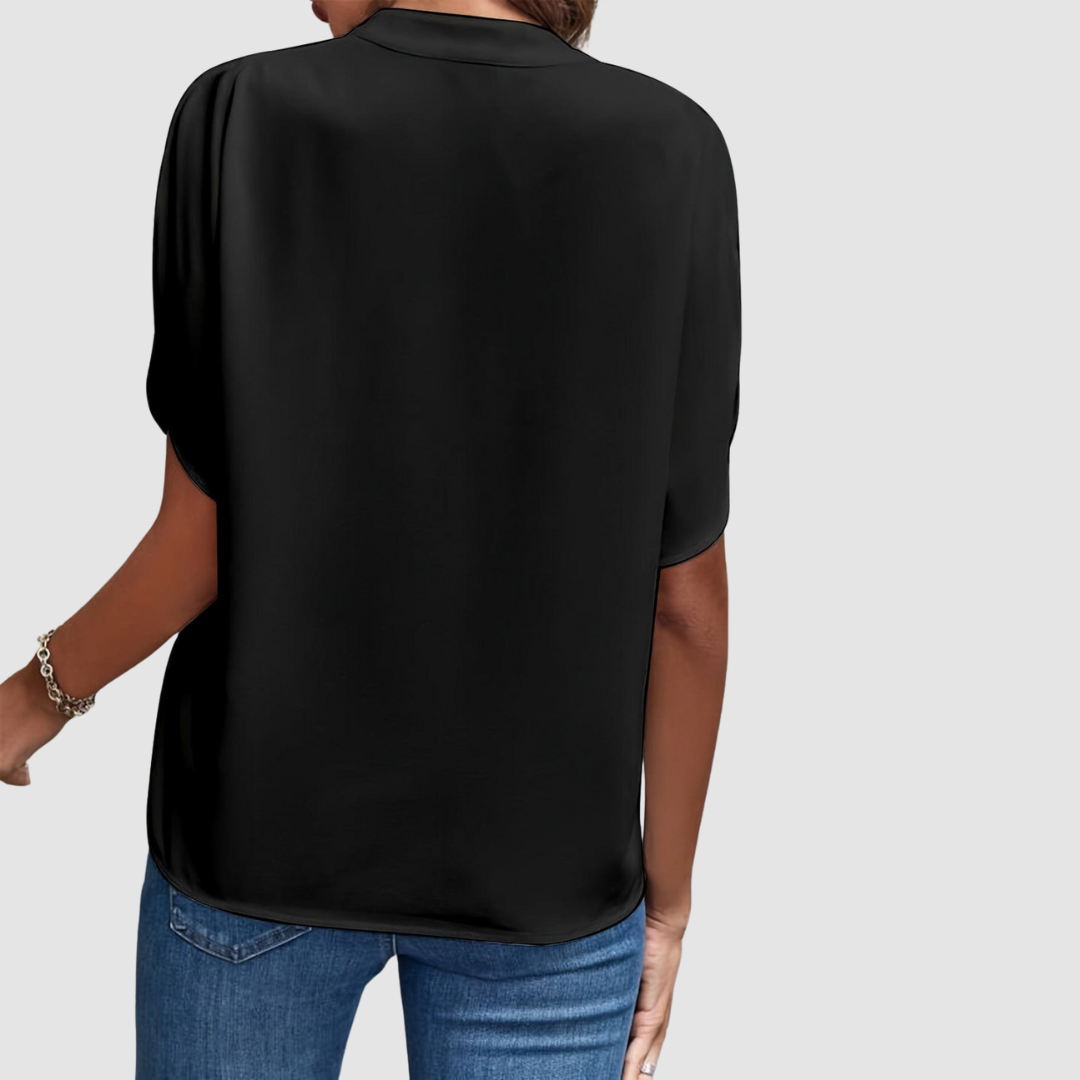 Elain™ Draped Blouse