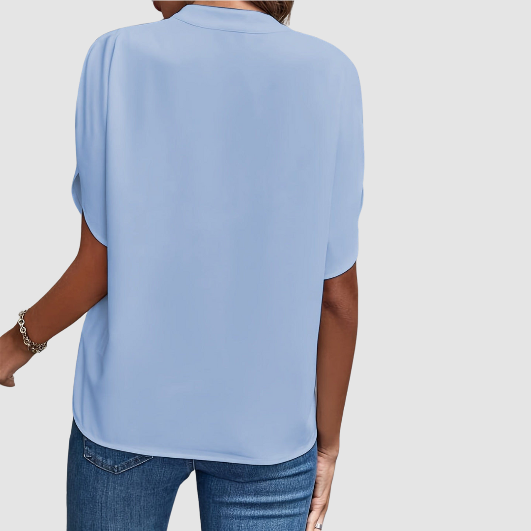 Elain™ Draped Blouse