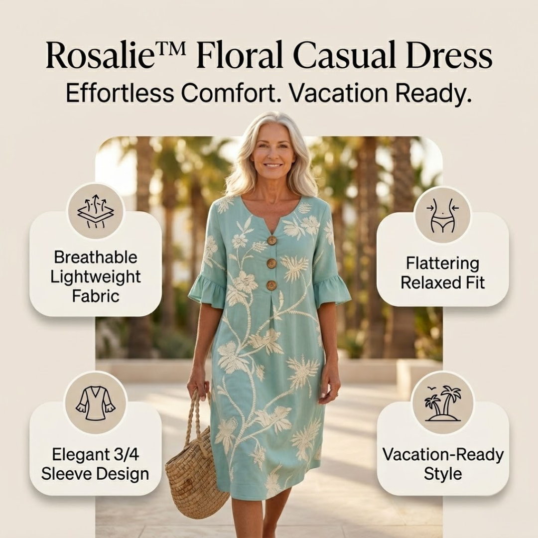 Rosalie™ Floral Casual Dress