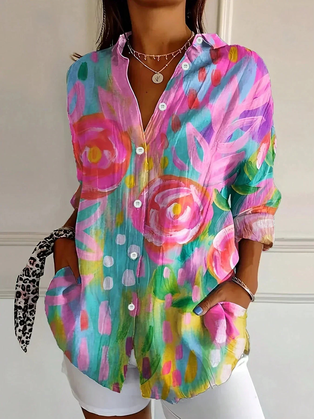 Hayden Astrid | Colorful Pattern Blouse