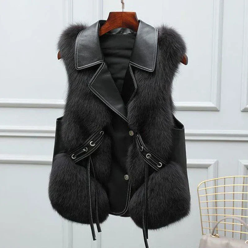 Hayden Megan™ | Elegant Fur Vest