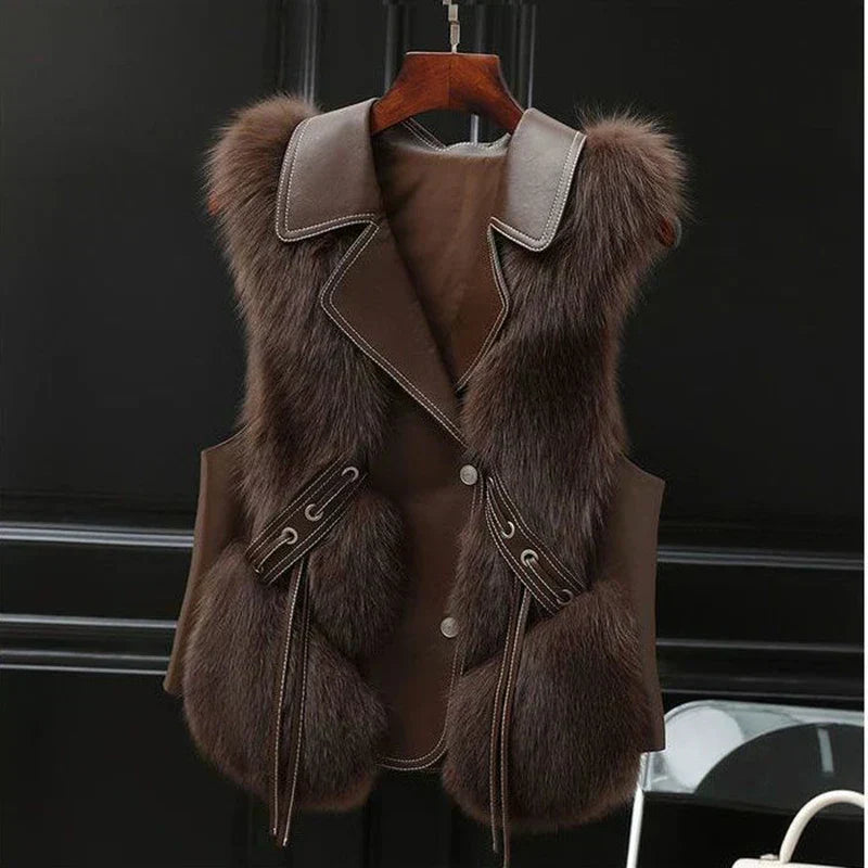 Hayden Megan™ | Elegant Fur Vest