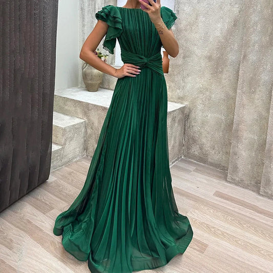Tilly™ Pleated Evening Dress