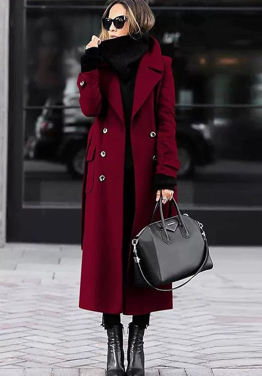 Hayden Milia | Timeless Double-Breasted Coat