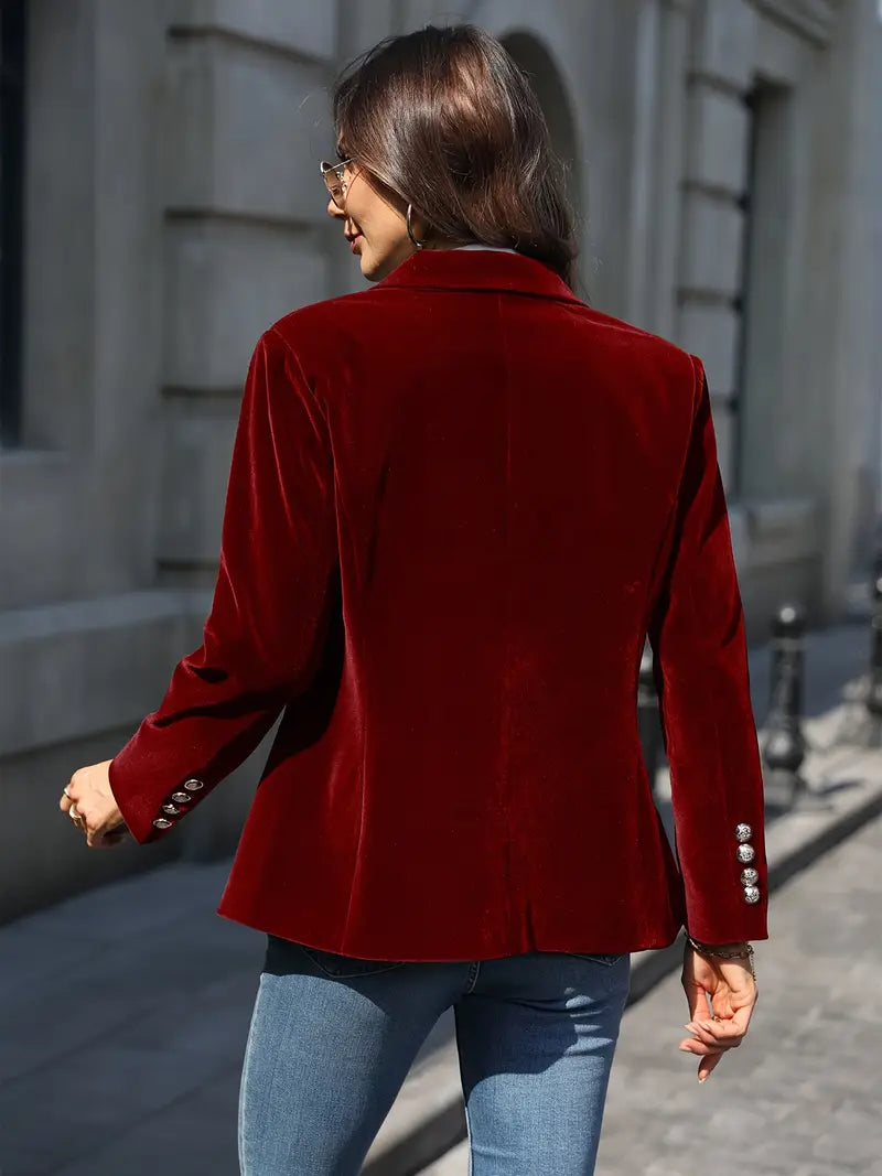 Hayden Julissa | Elegant Velvet Jacket