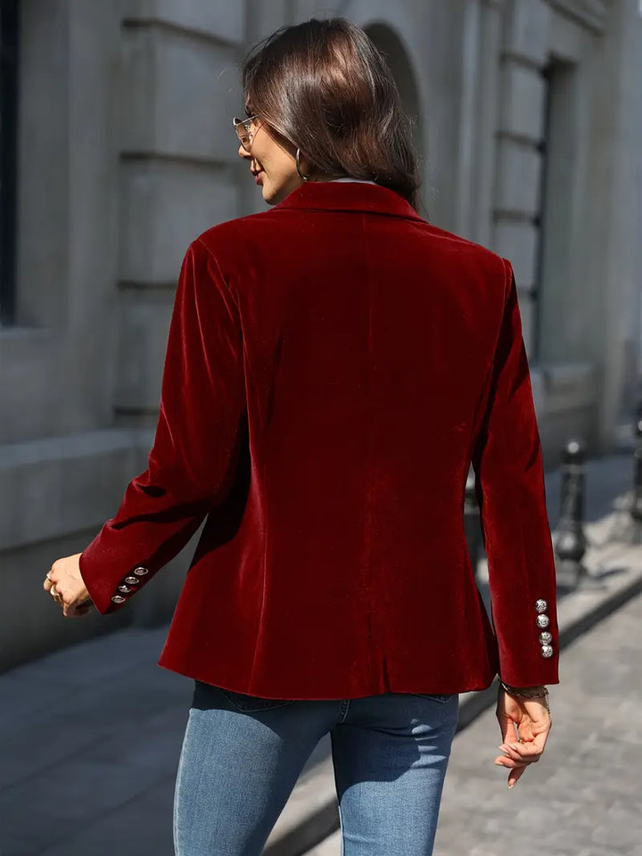 Hayden Julissa | Elegant Velvet Jacket