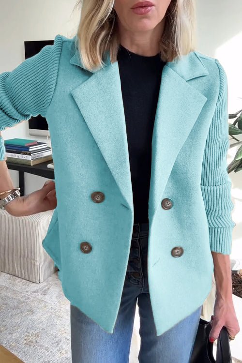 Kristiana™ Elegant Knitted Blazer