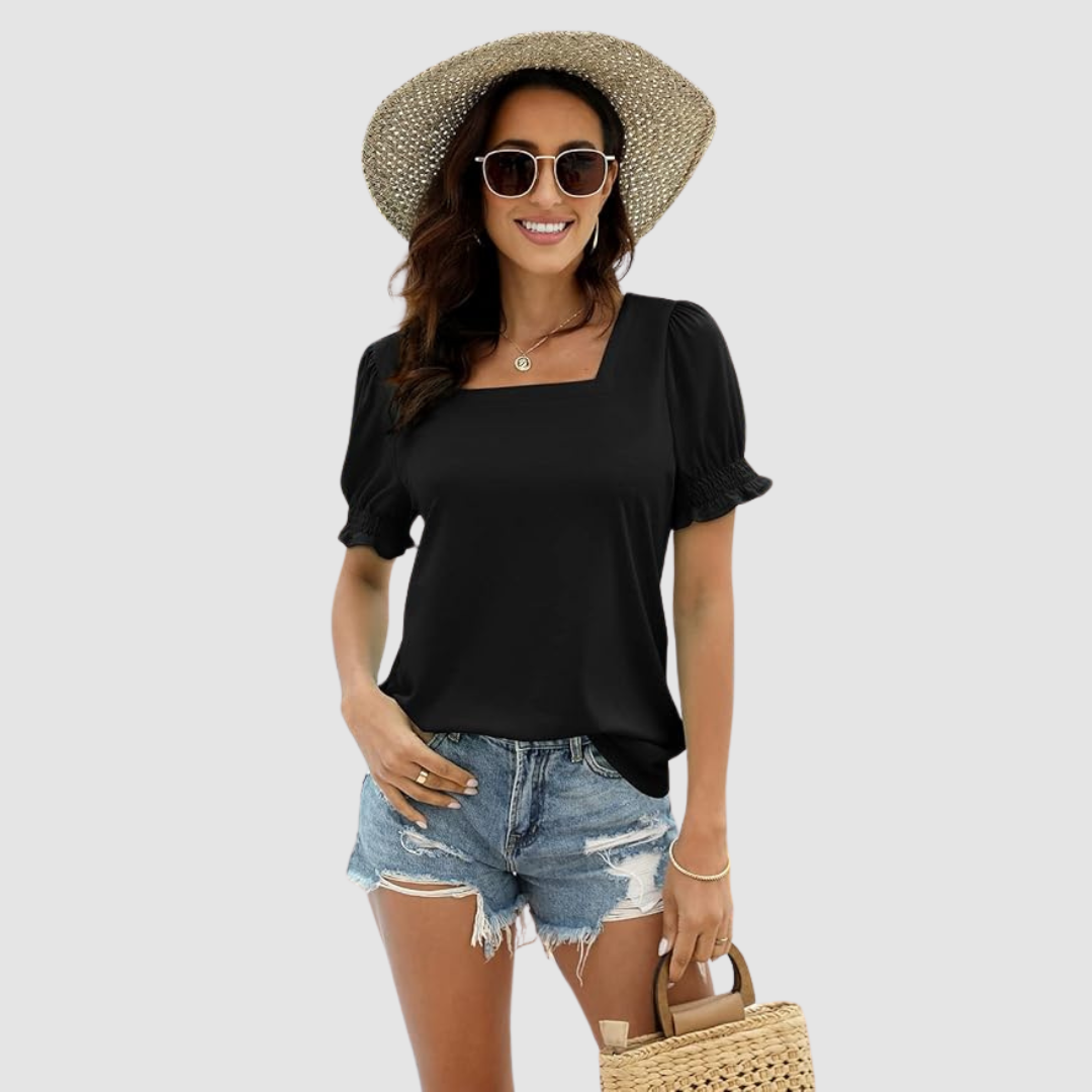 Célina™ Square Neck Top