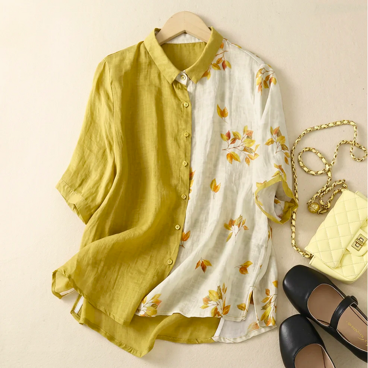 Aurelia™ Airy Linen Blouse