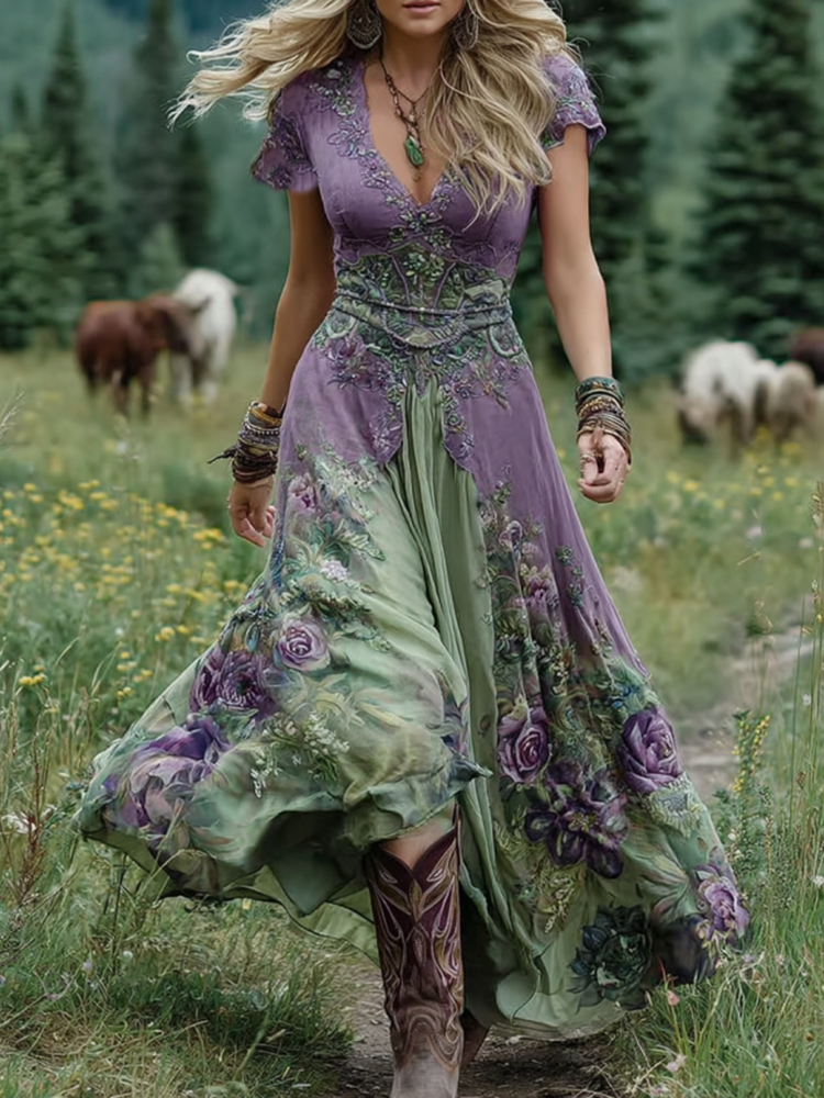 Hayden Isla | Colorfull Maxi Dress