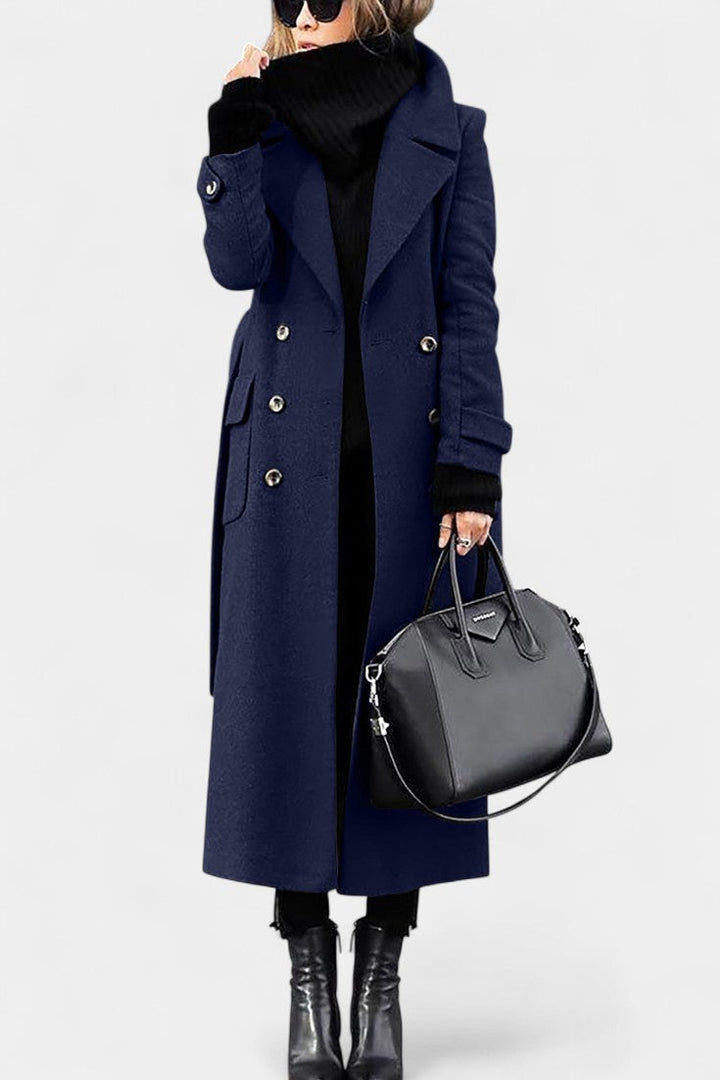 Hayden Milia | Timeless Double-Breasted Coat