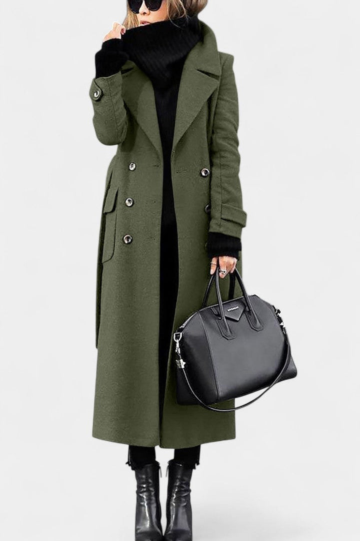 Hayden Milia | Timeless Double-Breasted Coat