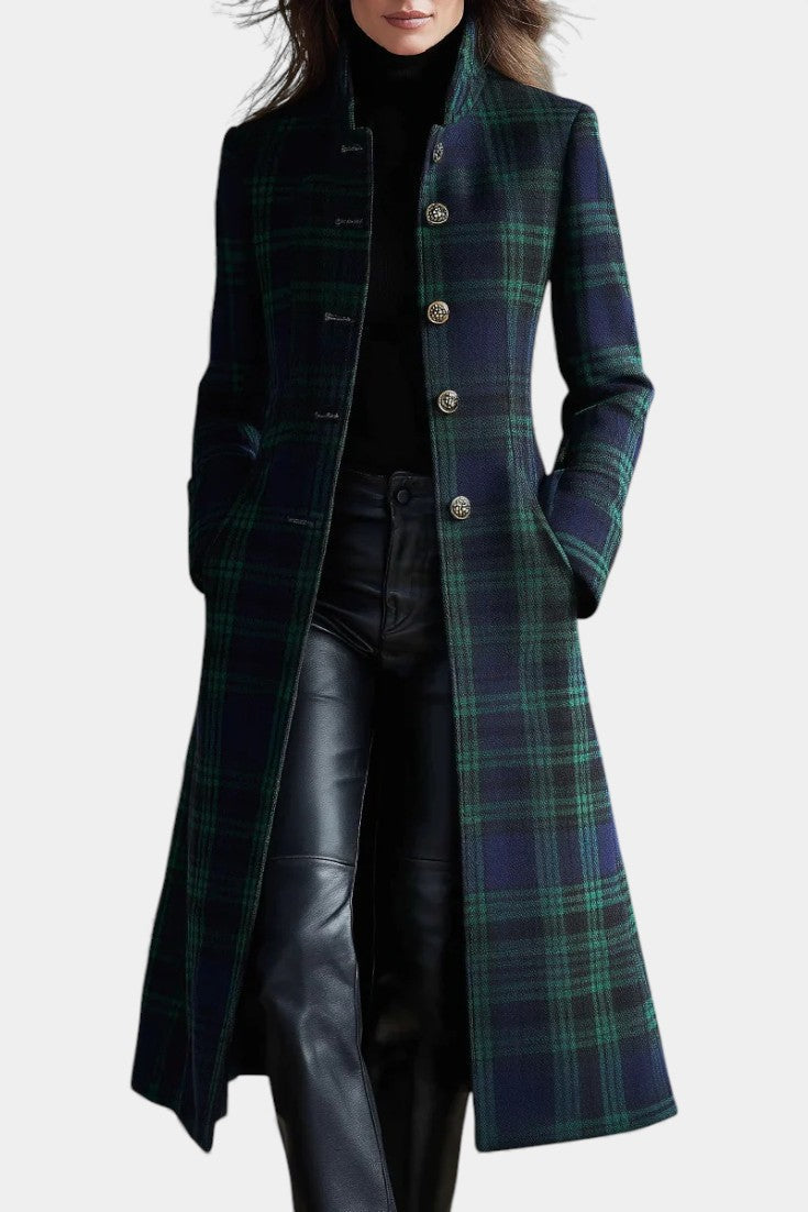 Hayden Rebecca™ | Timeless Plaid Elegant Coat