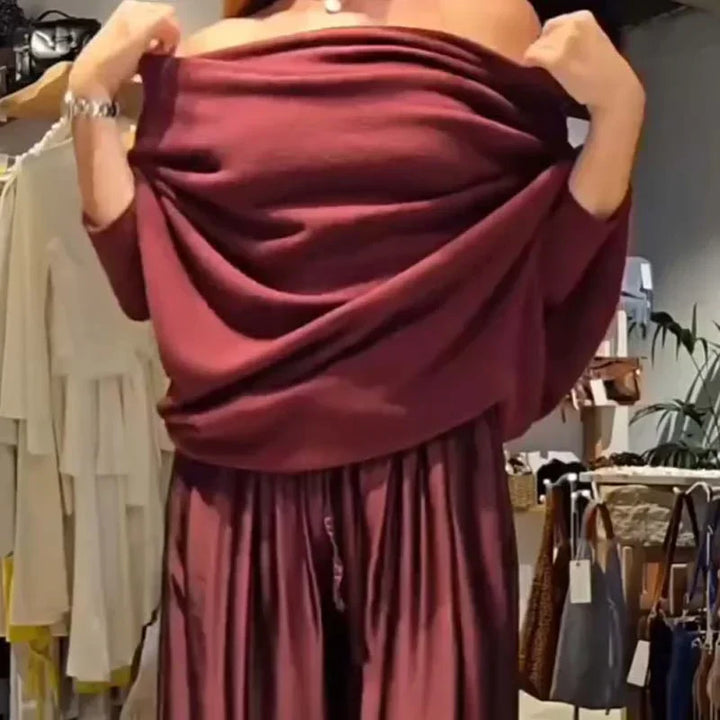 Georgina™ Elegant Off-Shoulder Set